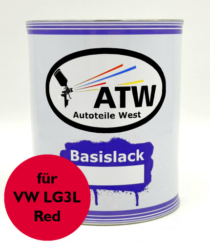 Autolack für VW LG3L Red